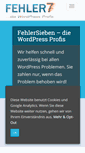 Mobile Screenshot of fehlersieben.de